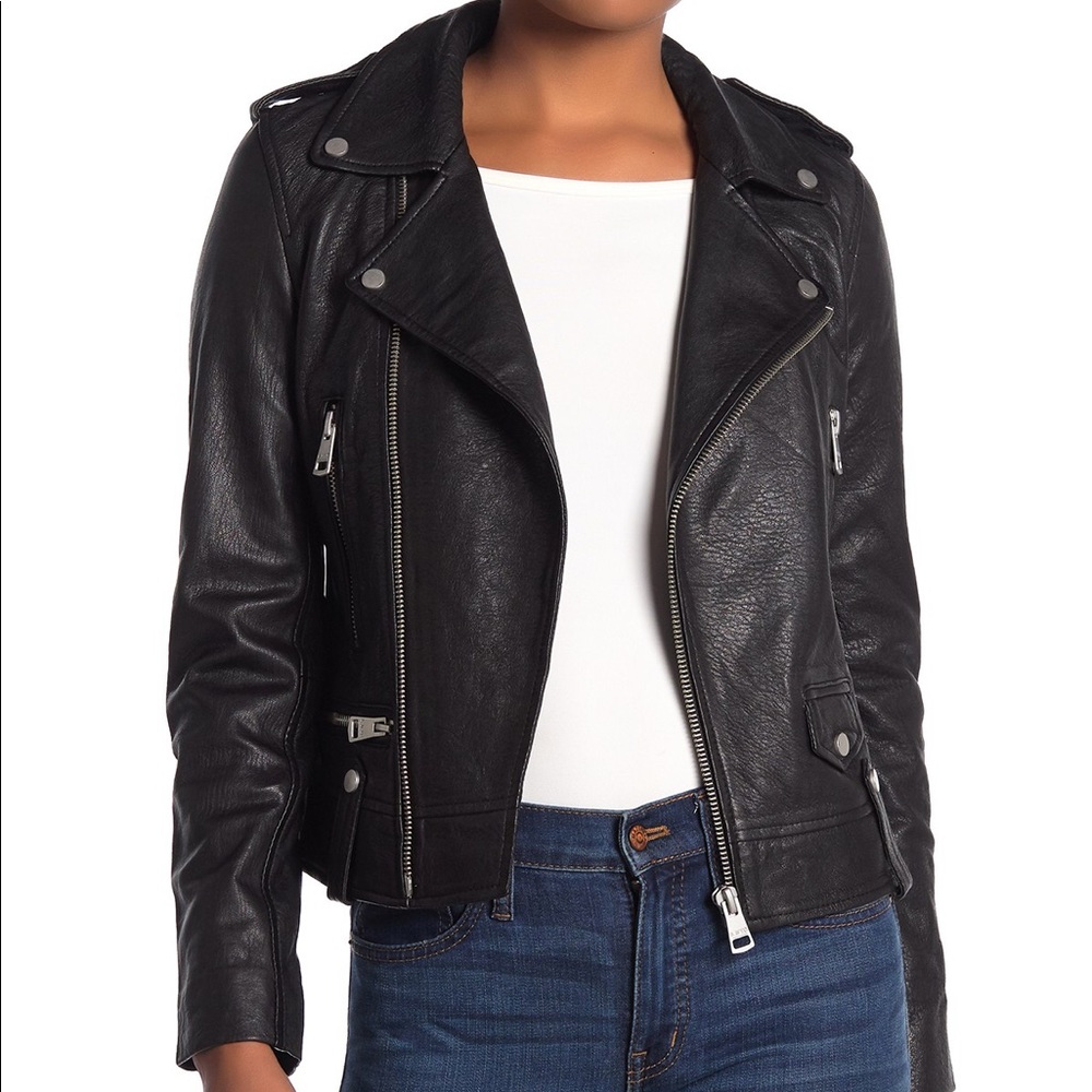 Bagatelle Beltless Leather Moto Jacket
Xs nwt